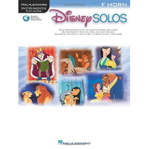 Disney Solos para Trompa Harmonia Fa (Libro y audio)